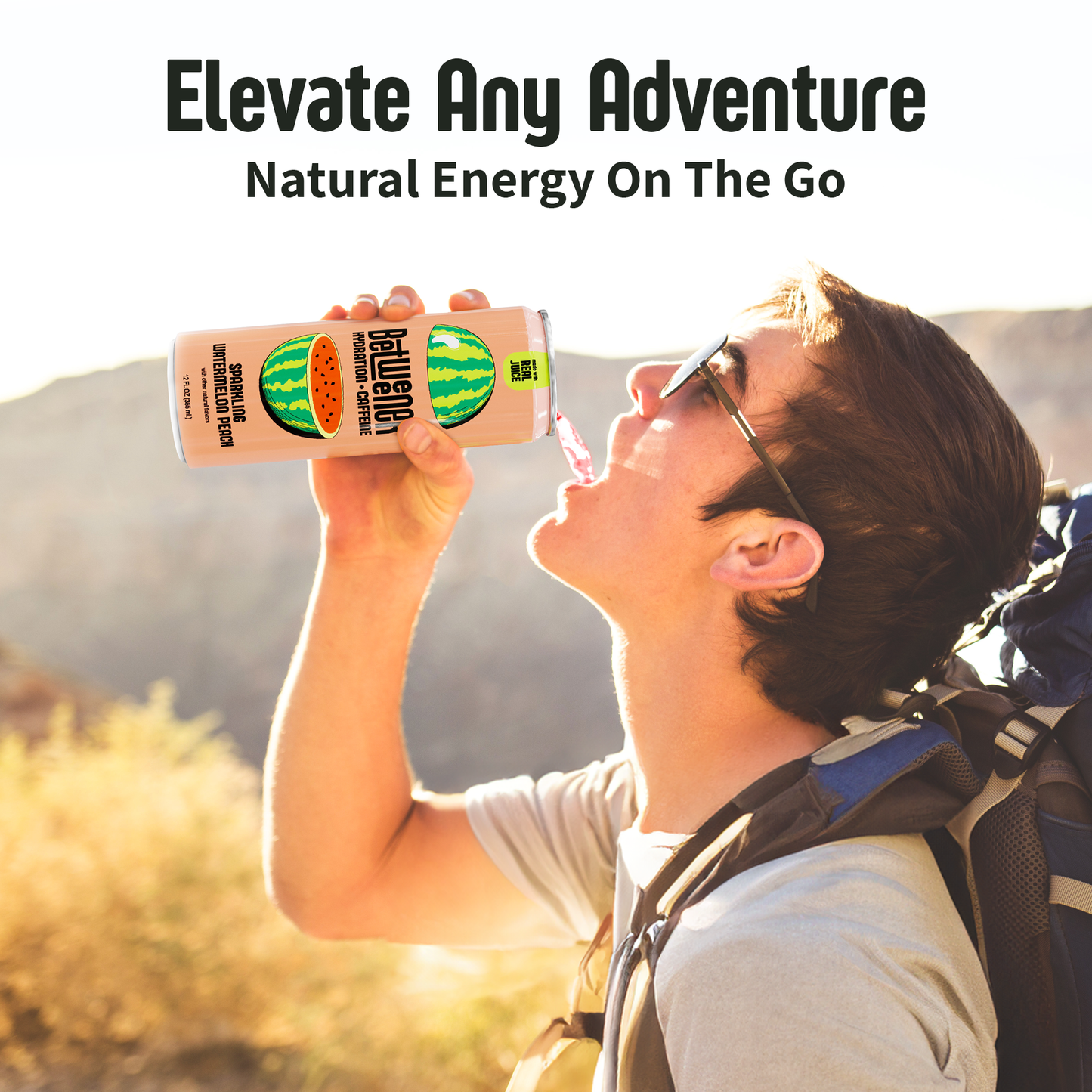 Betweener Energy Drink: Hydration + Caffeine
