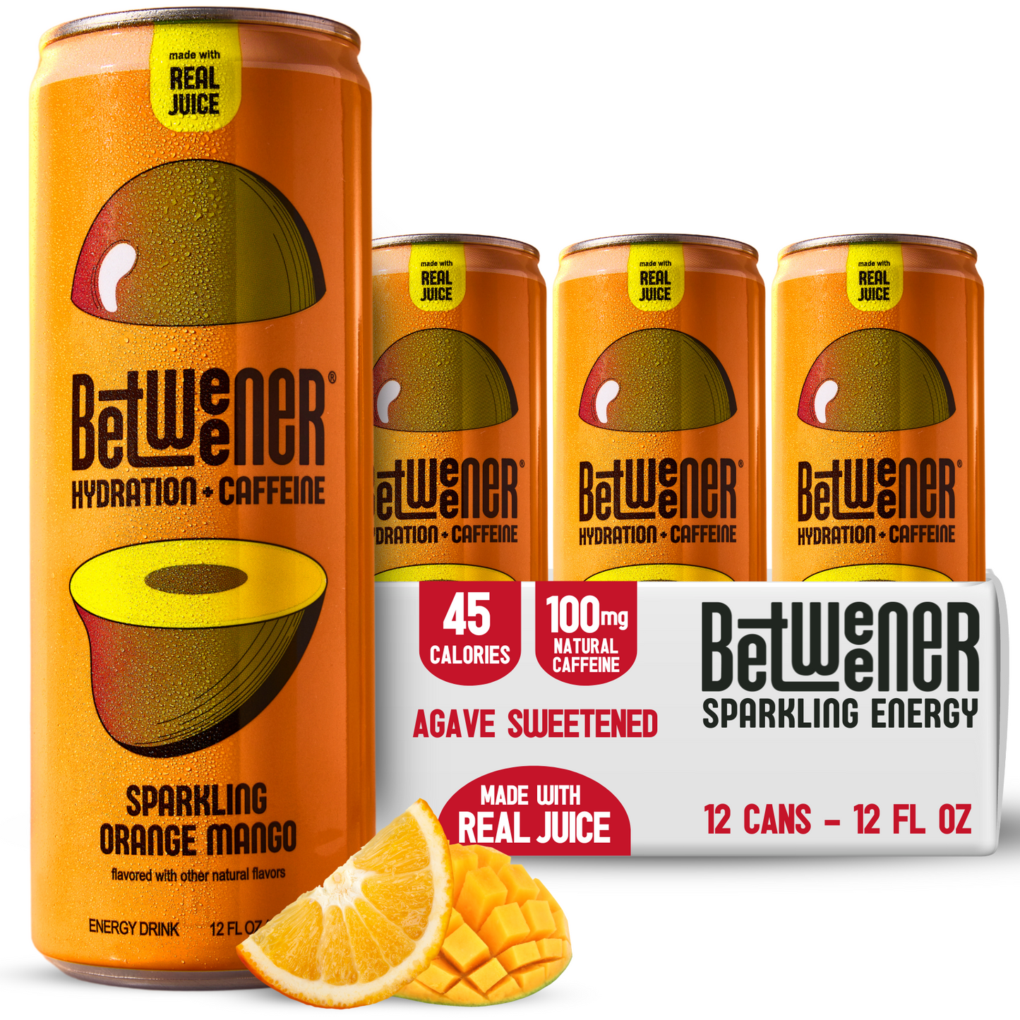 Betweener Energy Drink: Hydration + Caffeine