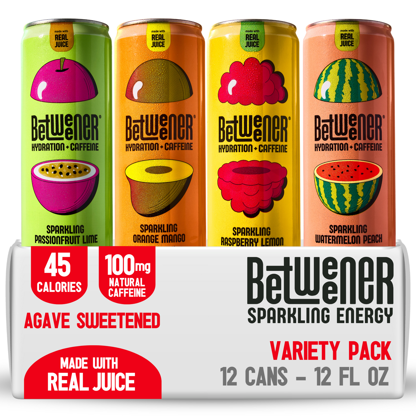 Betweener Energy Drink: Hydration + Caffeine