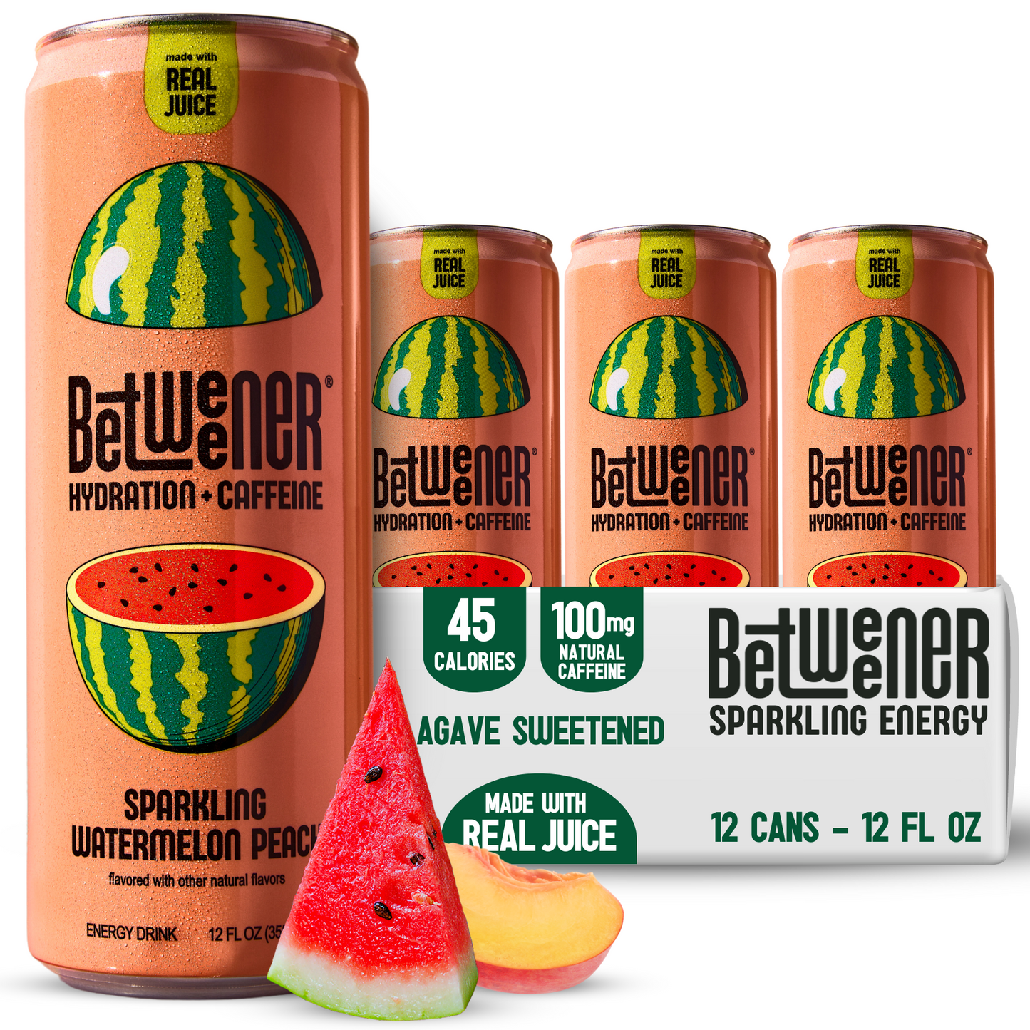 Betweener Energy Drink: Hydration + Caffeine